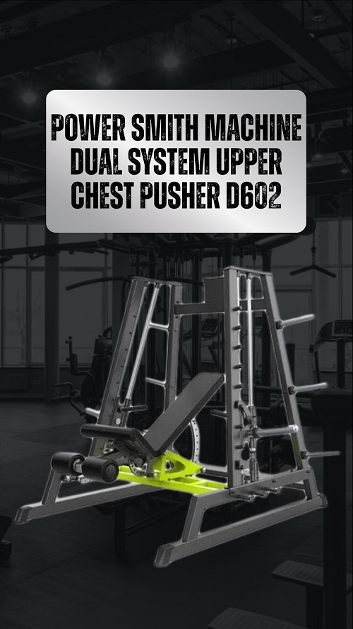 Power Smith Machine Dual System Upper Chest Pusher D602